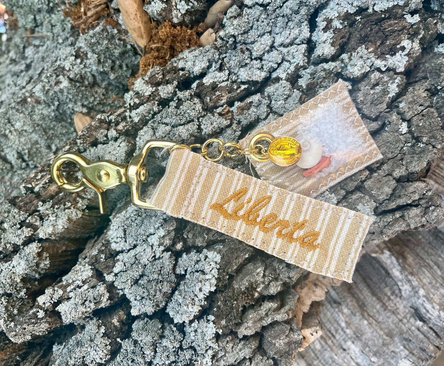 Porte-clés Liberta «rayé»