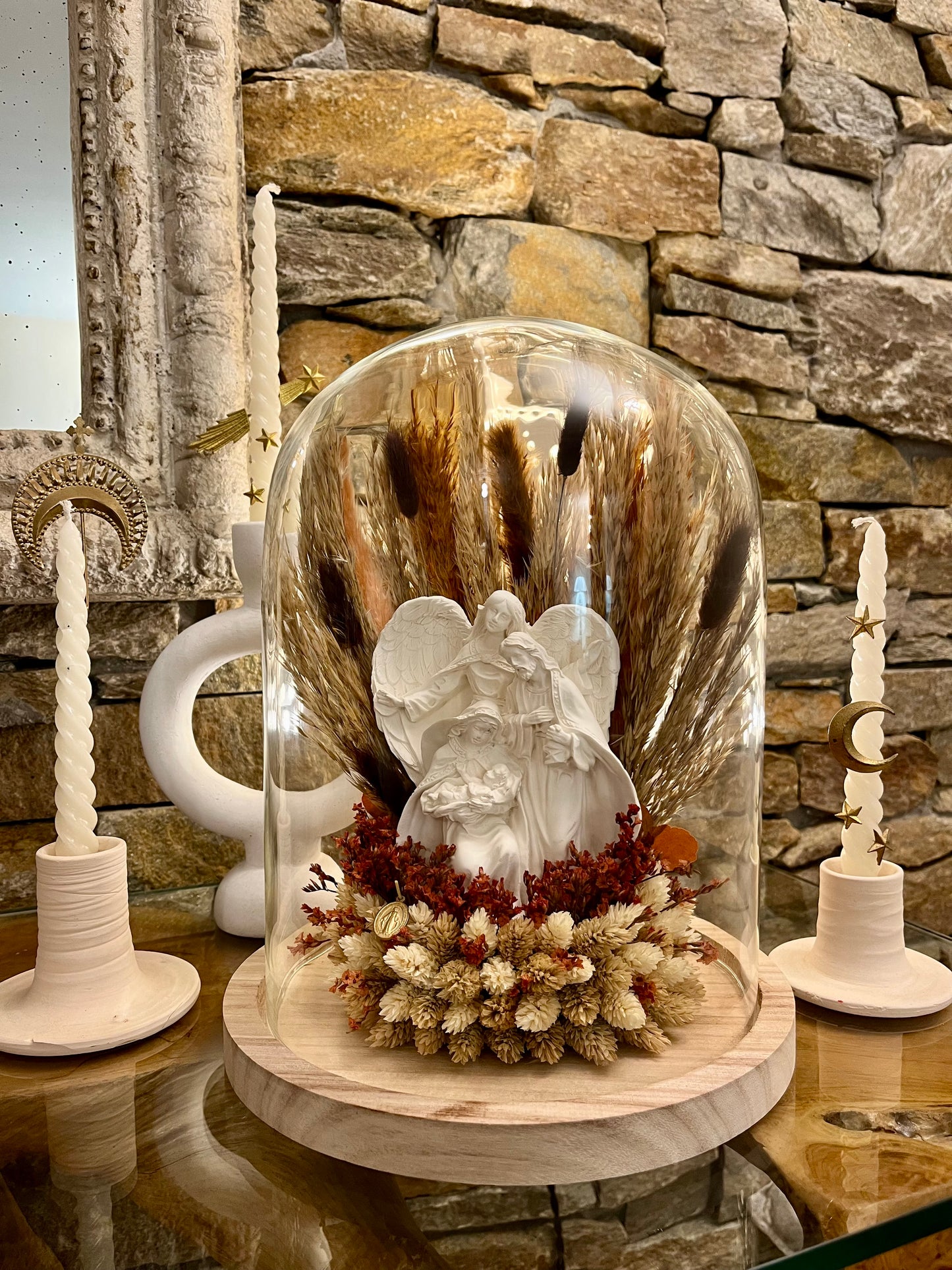 Cloche « Scène de la Nativité » grand modèle