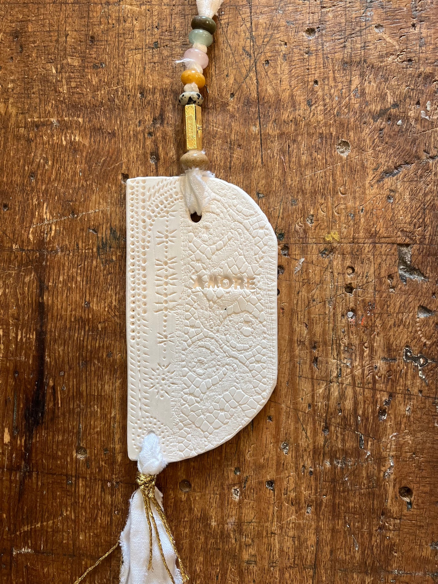 Amulette « Amore » double lien