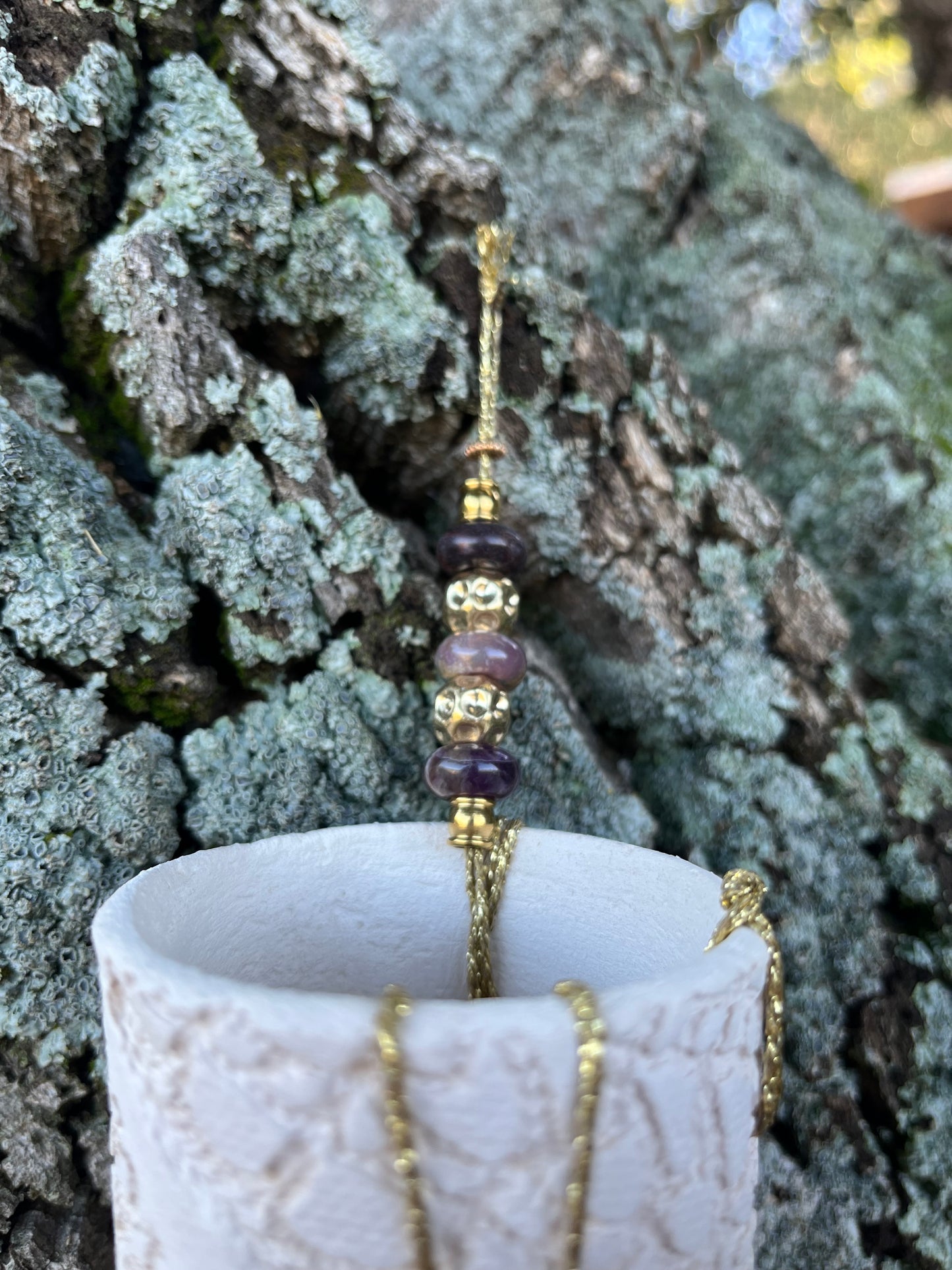 Soliflore « Croix violette »