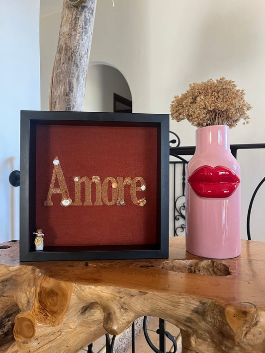 Cadre « Amore » terracotta