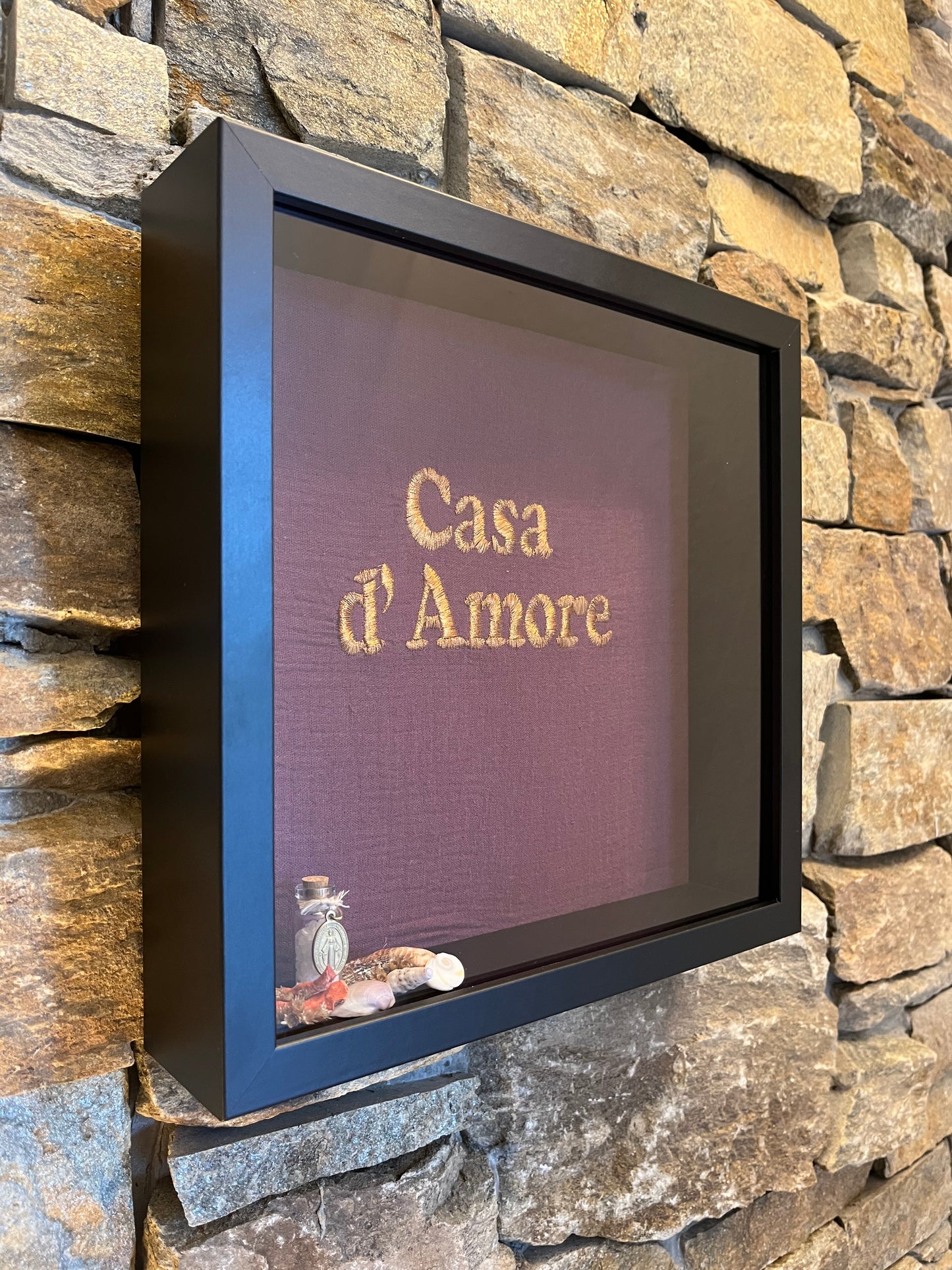 Cadre « Casa d’Amore » violet