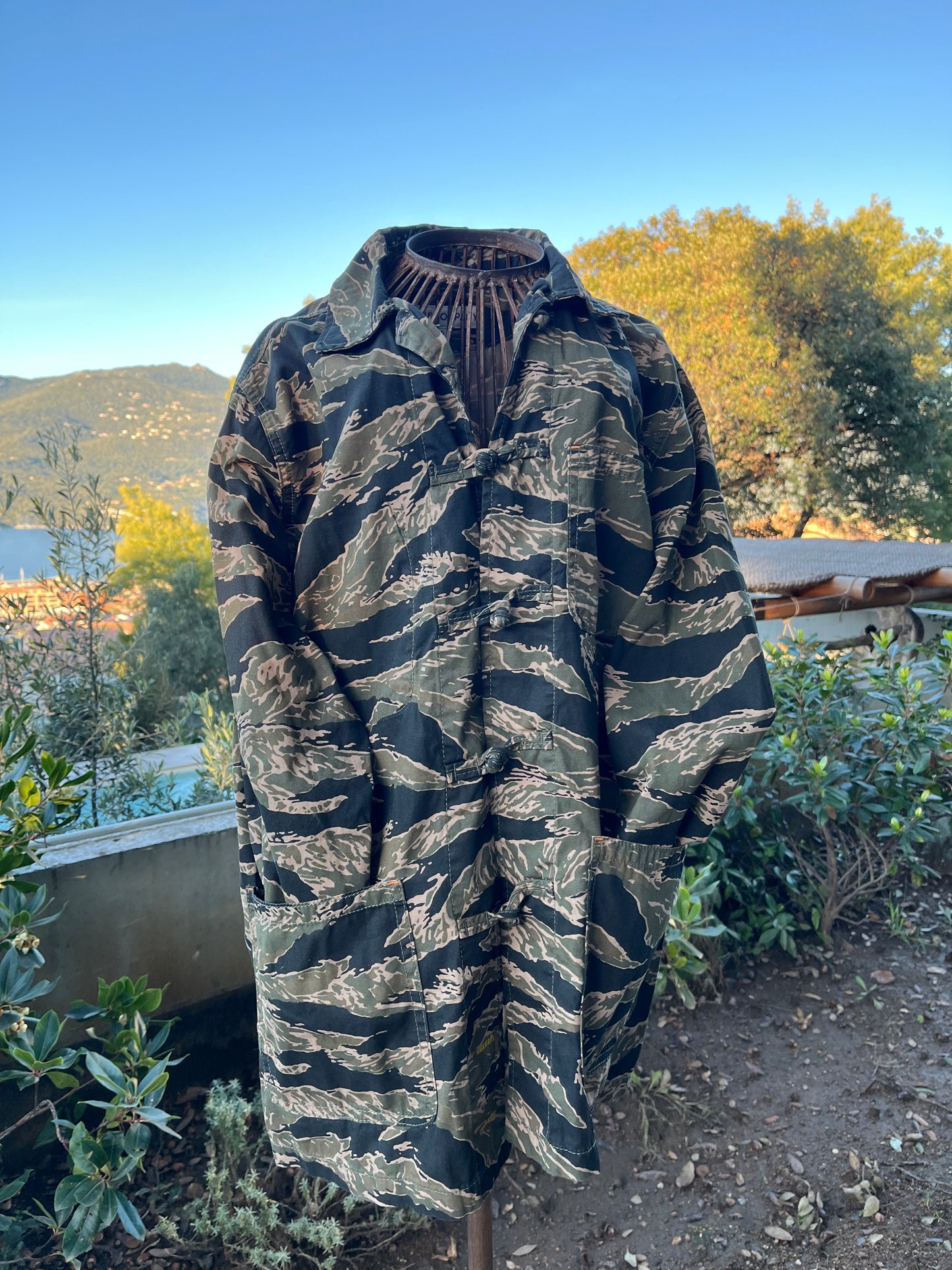 « Bleu de Chine » camouflé « Dio vi Salvi » Taille S