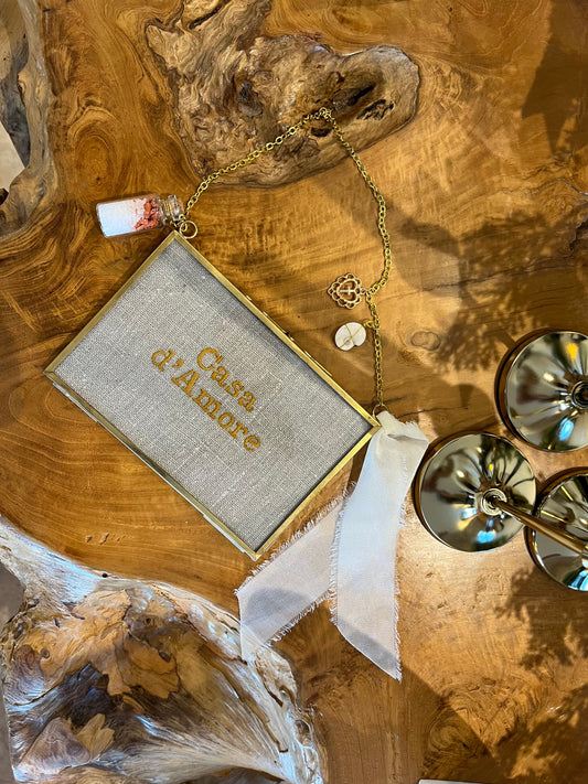 Cadre «Casa d’Amore» petit modèle (naturel)