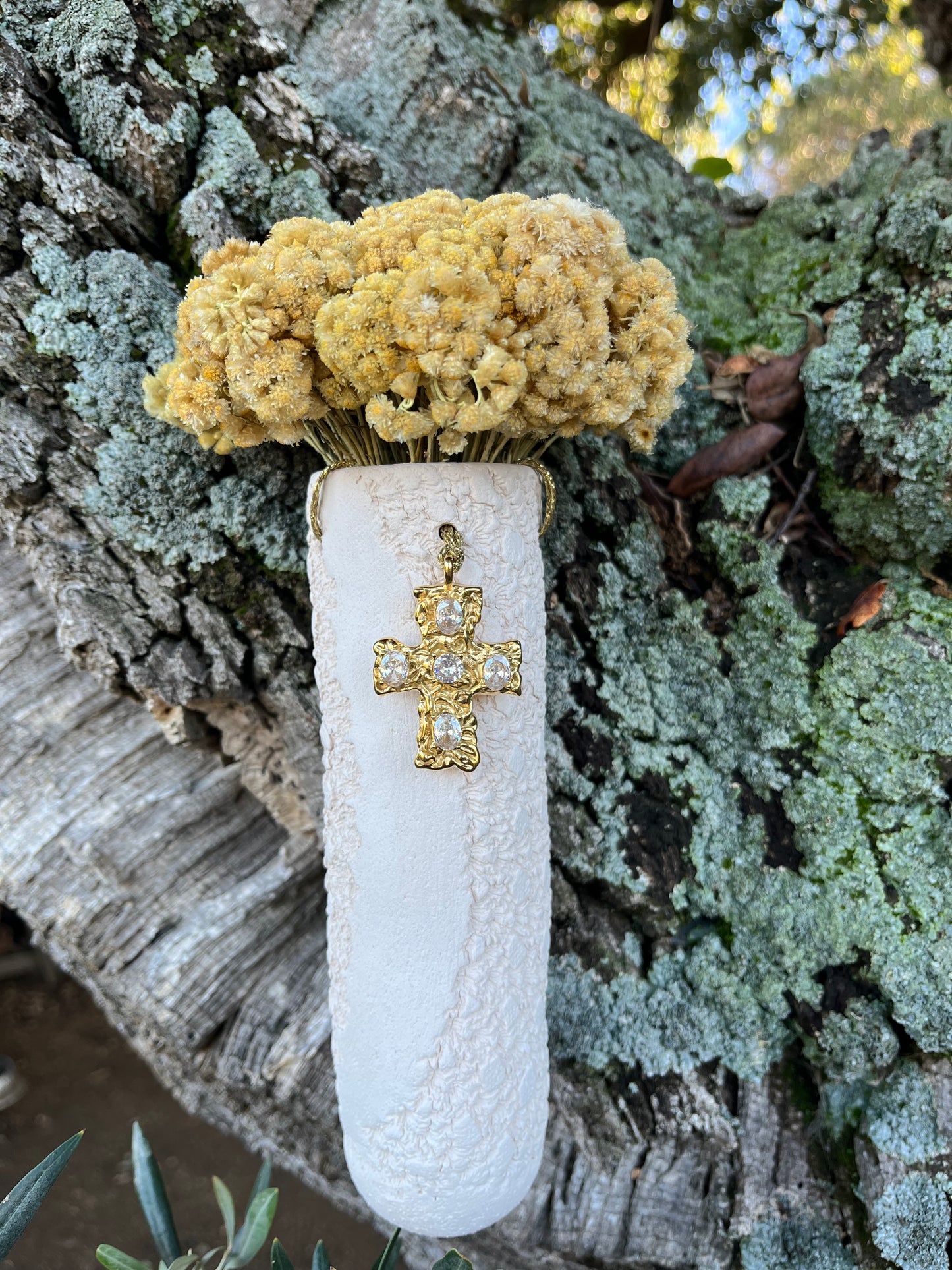 Soliflore « Croix blanche »
