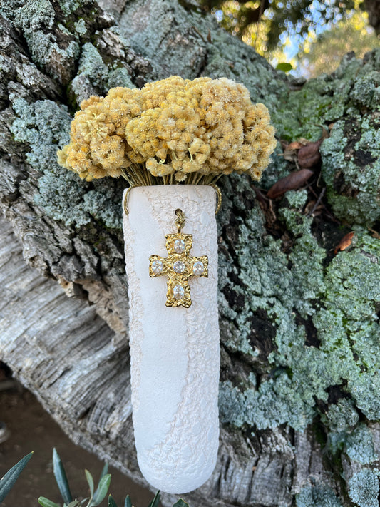 Soliflore « Croix blanche »