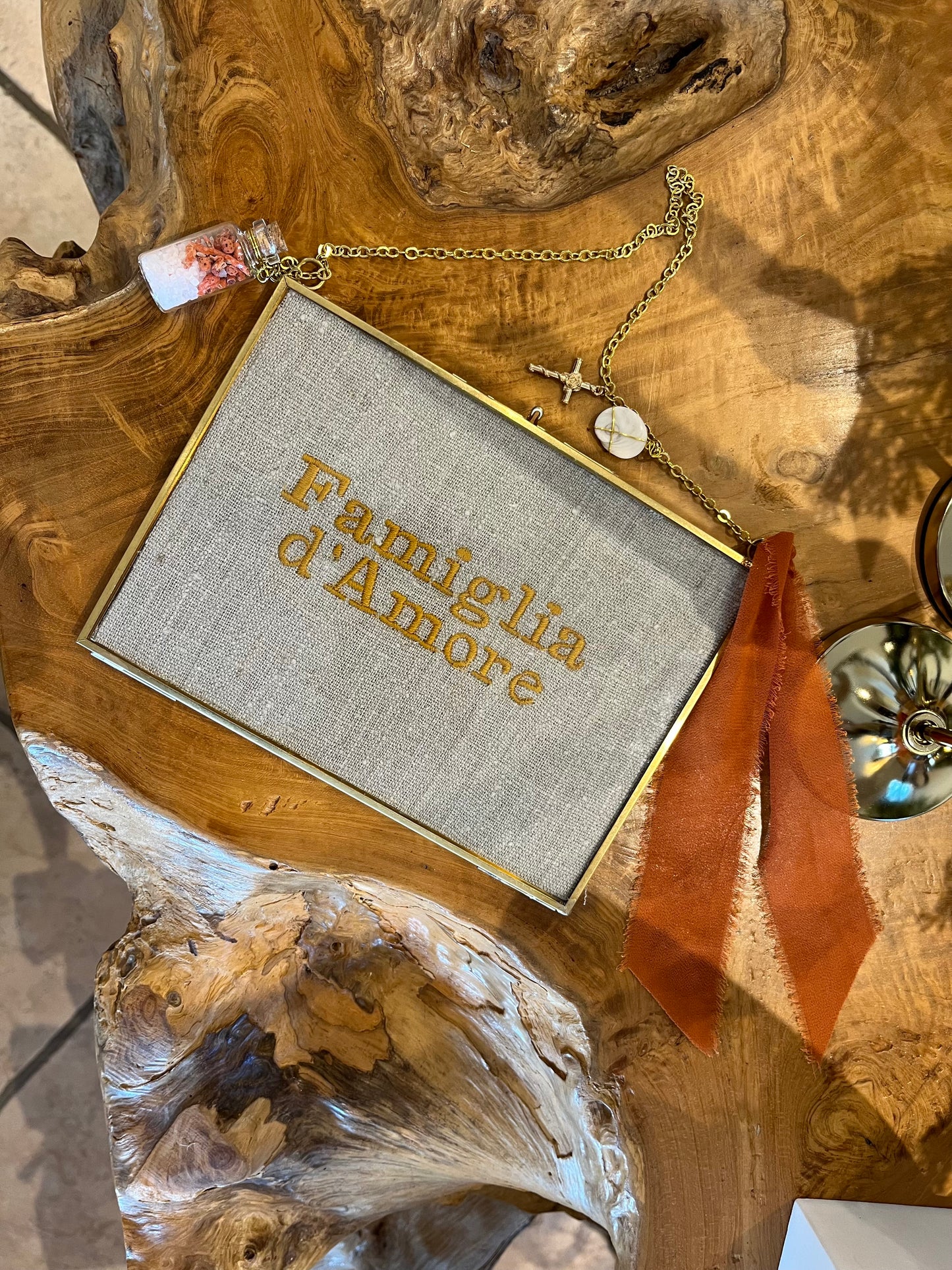 Cadre «Famiglia d’Amore» grand modèle