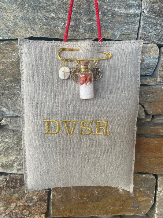 Grigri « DVSR » et son épingle religieuse
