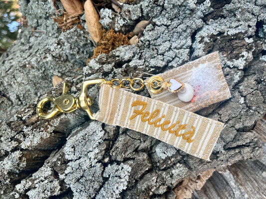Porte-clés Felicità «rayé»