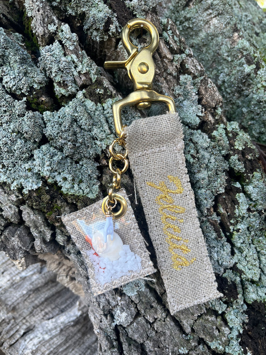 Porte-clés Felicità «naturel»