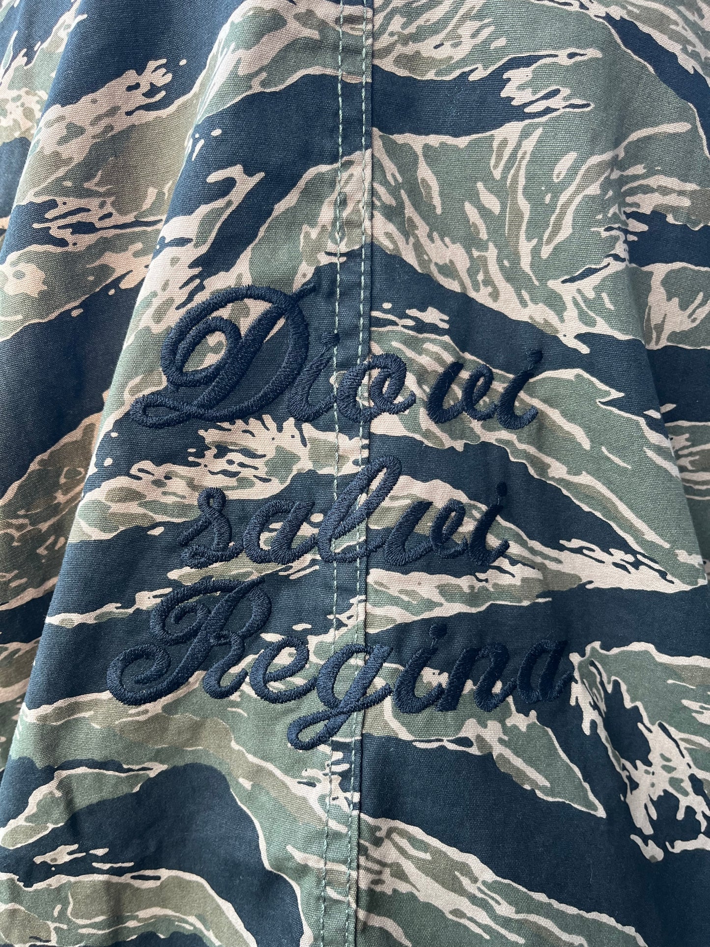« Bleu de Chine » camouflé « Dio vi Salvi » Taille S