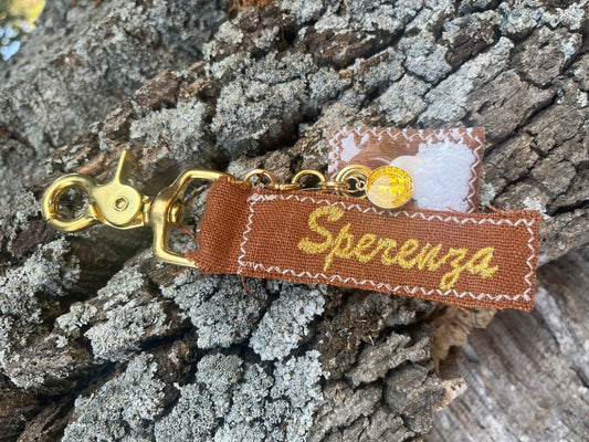 Porte-clés Sperenza «terracotta»