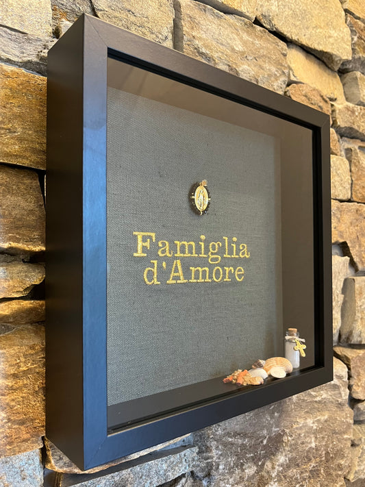 Cadre « Famiglia d’Amore » kaki