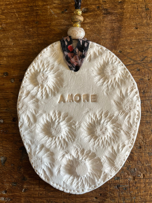 Amulette « Amore » fleurs big